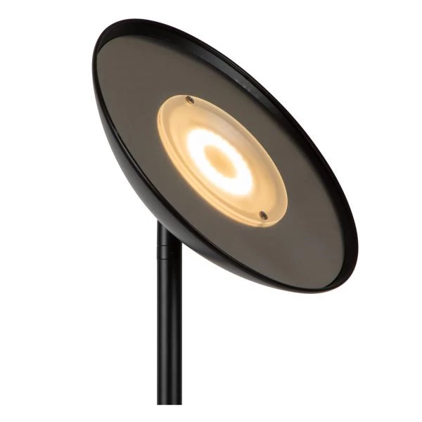 Lucide ZENITH - Lampadaire - LED Dim. - 1x20W 3000K - Noir - détail 2